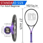kf-Sb39e845e74b943ddbb1e92044153b379P-ALP-Tennis-racket-Carbon-composite-racket-professional-Adult-Beginner-With-tennis-bag-and-balls
