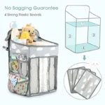 kf-Scd0faf1b70a3406b8f1e81378bcb65c96-Baby-Bed-Hanging-Bag-Crib-Organizer-for-Infant-Essentials-Portable-Diaper-Storage-Cradle-Bag-Bedding-Set