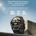 kf-S2186aab538c941a89f3335e2e1efc597L-Mibro-GS-Active-Smartwatch-GPS-Positioning-1000Nits-AMOLED-Screen-5ATM-Waterproof-150-Sports-Modes-Smart-Watch