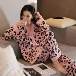 kf-S730ab99c7cc74fcc8a6916105b0f9cfd3-Autumn-Winter-Leopard-Print-Pajama-Set-Long-Sleeve-Buttons-Top-Elastic-Waistband-Pants-Women-s-Sleepwear
