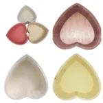 Cute Baby Growth Memorial Photography Props Wooden Heart Shape Box Basket Newborn Infants Photo Posing Shooting Prop Accessories