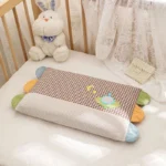 kf-S372fecaabb444ea9b902279deeaecd32F-Children-s-Pillow-Newborn-Pure-Cotton-Neck-Pillow-Cartoon-Animal-Pillow-Comfortable-Feather-Velvet-Inner-Liner