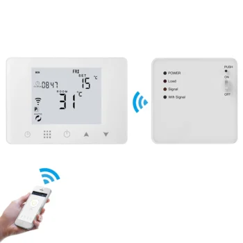 Group control wireless multi-zone electric floor heating system wifi smart room thermostat for underfloor electric heating