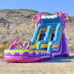 Commercial Grade Water Slide Inflatable with Splash Pool for Kids and Adults (with Blower) Waterslide, Backyard Water Park