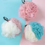 kf-S7a1aa5d7beba44cf8f3bedc7a055bab1w-3-PCS-Large-Bath-Balls-Color-Blocking-PE-Bath-Flower-Soft-Scrubbing-Bubble-Net-Two-Color