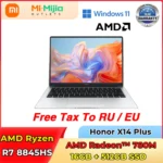 Honor X14 Plus laptop R7-8845HS Radeon 780M 16G+512GB SSD 60Hz IPS Full Eye Screen 14-inch Notebook Win11