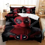 Disney Deadpool Bedding Set Duvet Cover Pillowcase Home Textile Adult Children Gift Queen King Size Bedding Set