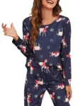kf-S138741f56abe4d488478299b5f7219ecx-Women-Christmas-Pajama-Set-Elk-Print-Long-Sleeve-T-shirt-with-Pants-Sleepwear-Loungewear
