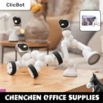 Clicbot Smart Robot Intelligent Ai Accompany Kids Puzzle Toys Program Modular Splicing Desktop Electronic Pet Robot Xmas Present