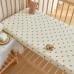 kf-S19fff80aa6284a4e9a5da138c5352699N-Cotton-Gauze-Baby-Fitted-Sheet-60×120-70x130CM-Printed-Mattress-Cover-Bedcover-Newborn-Cot-Crib-Bedsheet-Children