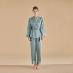 kf-Sf459e32b4f85475198c42fef0d62f3b27-Women-Solid-Long-Sleeve-Pants-22MM-100-Mulberry-Silk-Pajama-Set-Home-Clothing-Elegant-Loungewear-2024