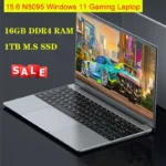 2023 Cheapest 15.6 inch Windows 11 Notebook Laptop 16GB RAM 1TB/512GB/256GB SSD Fingerprint Unlock Gaming Computer