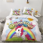 kf-Saf92137058f64b0193aaac63712f87112-Children-Kids-baby-Pink-Bedding-Sets-Queen-King-Size-Cartoon-Unicorn-White-Soft-Duvet-Cover-Single