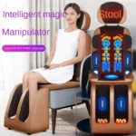220V Cervical Spine Massager, Leg Plantar Cushion, Waist Back Massager, Multi-Functional Massage Chair Pad, Pain Relief