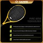 kf-S07d3bc0c892f4b15838bd24567c3ddb68-SAYWEE-1118-Tennis-Racket-Pro-Staff-Professional-Training-Full-Carbon-With-String