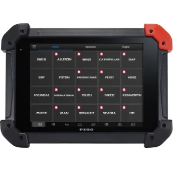 XTOOL New Arrival PS90 PRO HD Heavy Duty 24V Trucks OBD2 Diagnostic Tool