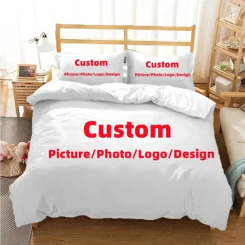 Custom Quilt Comforter Duvet Cover Bedding Set Soft Comfortable Adult Boys Girls Children's Room Decoration Single Double Bed