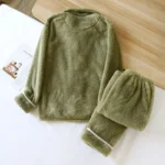 kf-S14a11462e6464be6bd1585c04d4b4bccD-2024-Couple-Winter-Flannel-Pajama-Set-Men-s-and-Women-s-Coral-Plush-Thick-Solid-Long