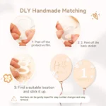 kf-S98f03d9902614a79b2d695402ae7daf2Q-Korean-Style-Wooden-Baby-0-12-Month-Milestone-Board-Flower-Record-Card-Newborn-Gift-Souvenir-Baby