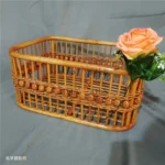 2022 Newborn Photography Props Basket Handmade Vintage Beautiful Beads Frame Baby Photography Props Newborn Photo Posing Props